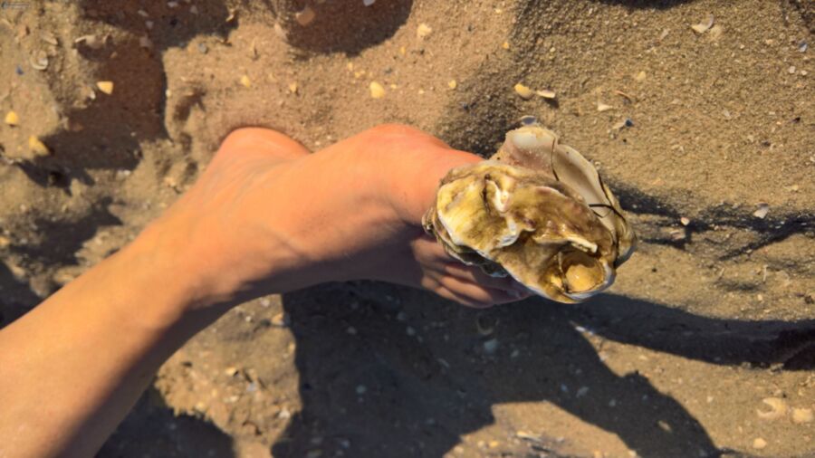 butjarding nackt am Strand