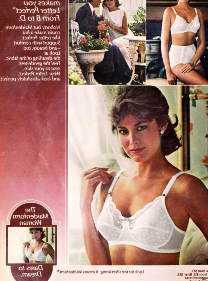 Retro-Dessous-Werbung