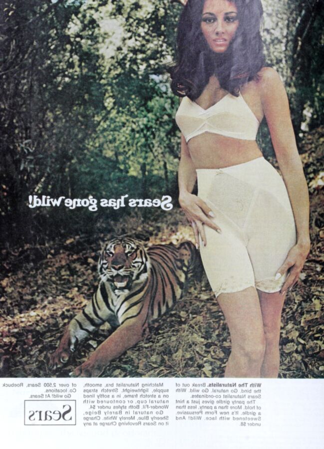 Retro-Dessous-Werbung