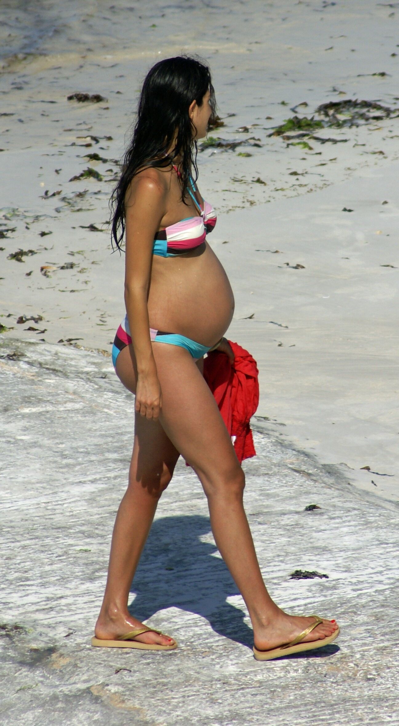 Bikini candide enceinte