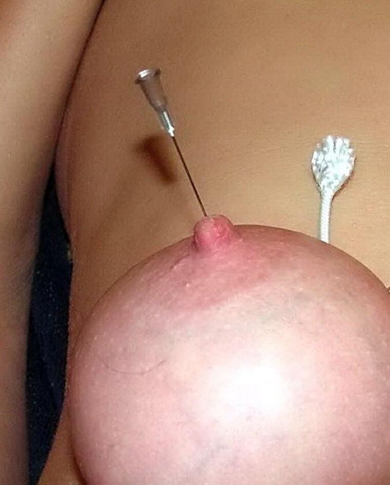 Inverted nipples penetration-ritual initialisation /bigger holes