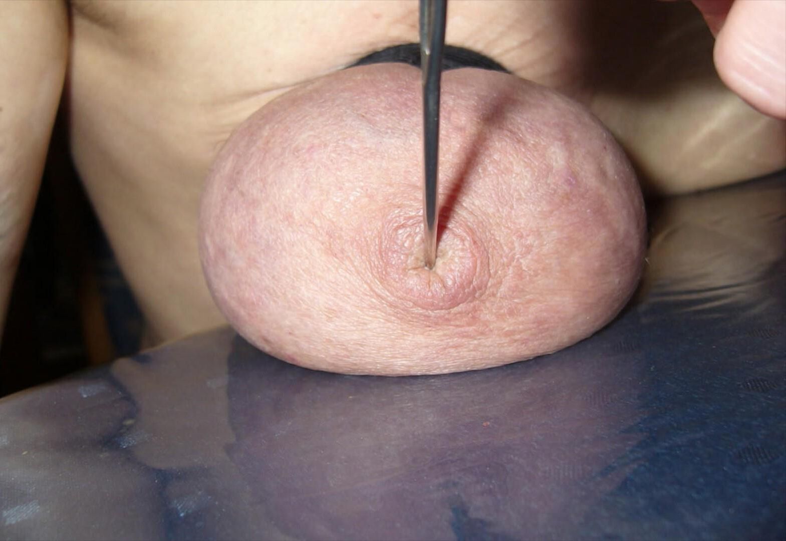 Inverted nipples penetration-ritual initialisation /bigger holes