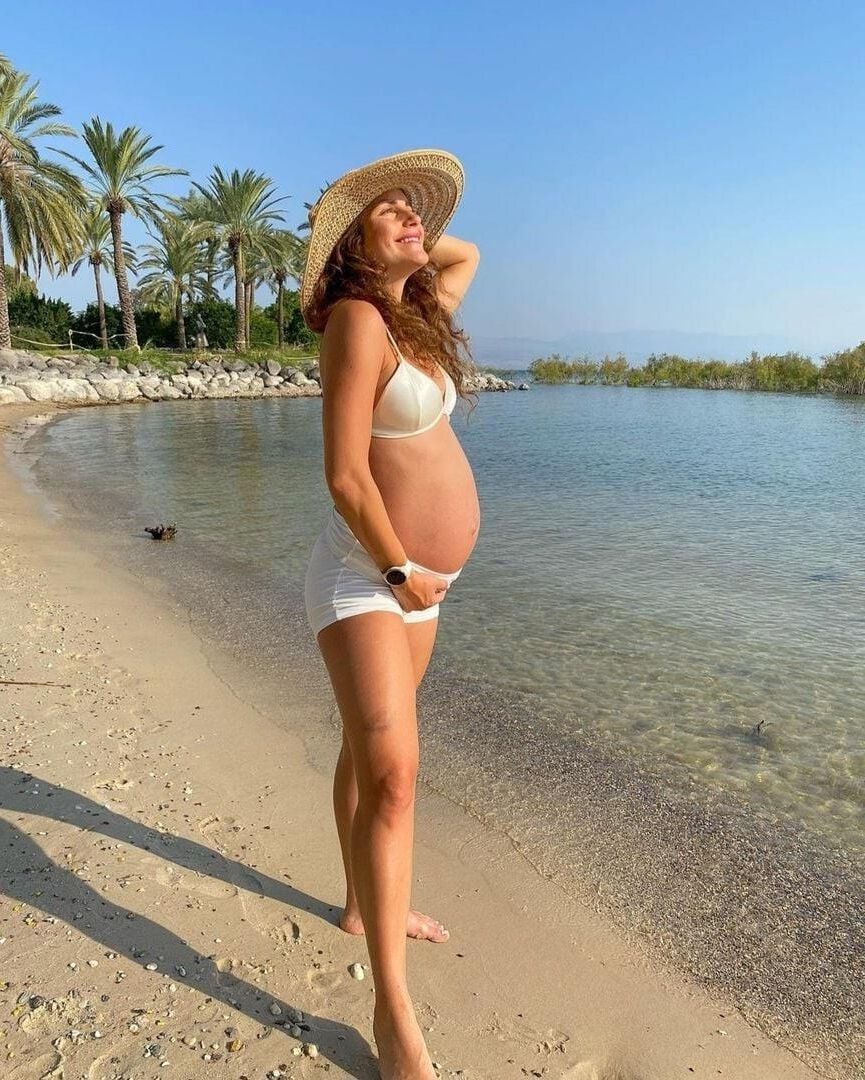 23 juin Bikini de plage enceinte et extérieur 2