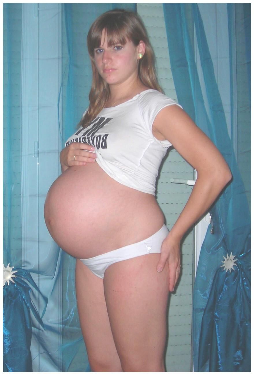 Minha barriga está realmente aparecendo agora, papai