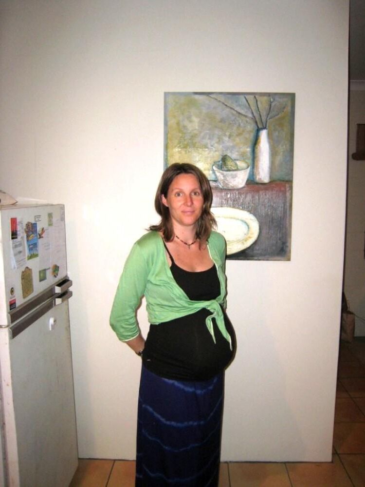 non nude pregnant women