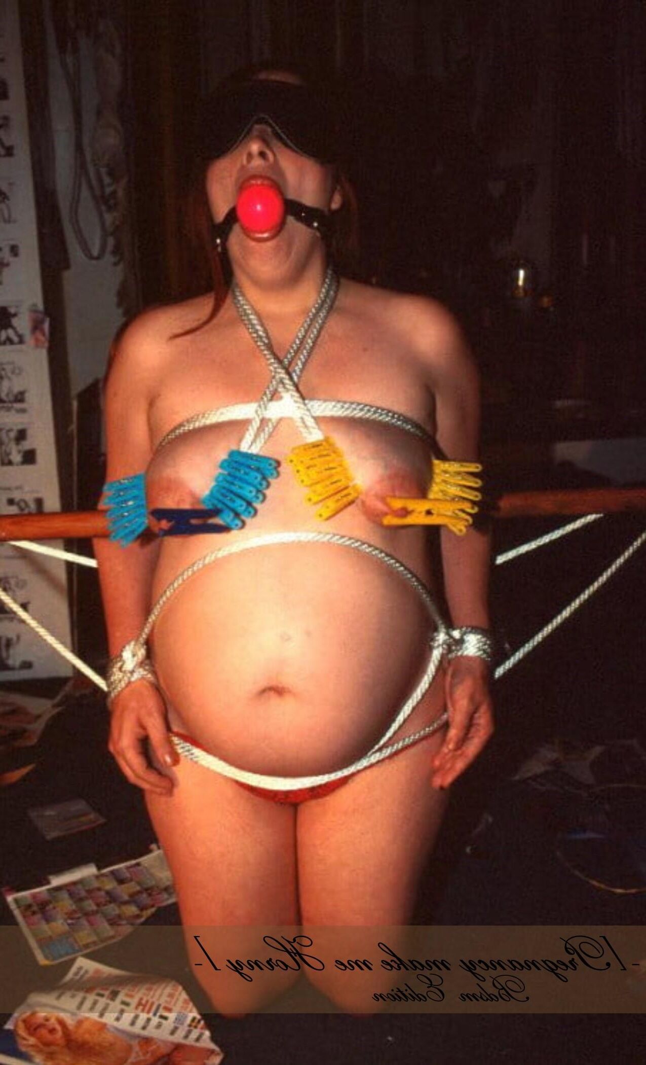 Pregnancy make me Horny Bdsm Edition [Pic Pregnant/fetish/bdsm]