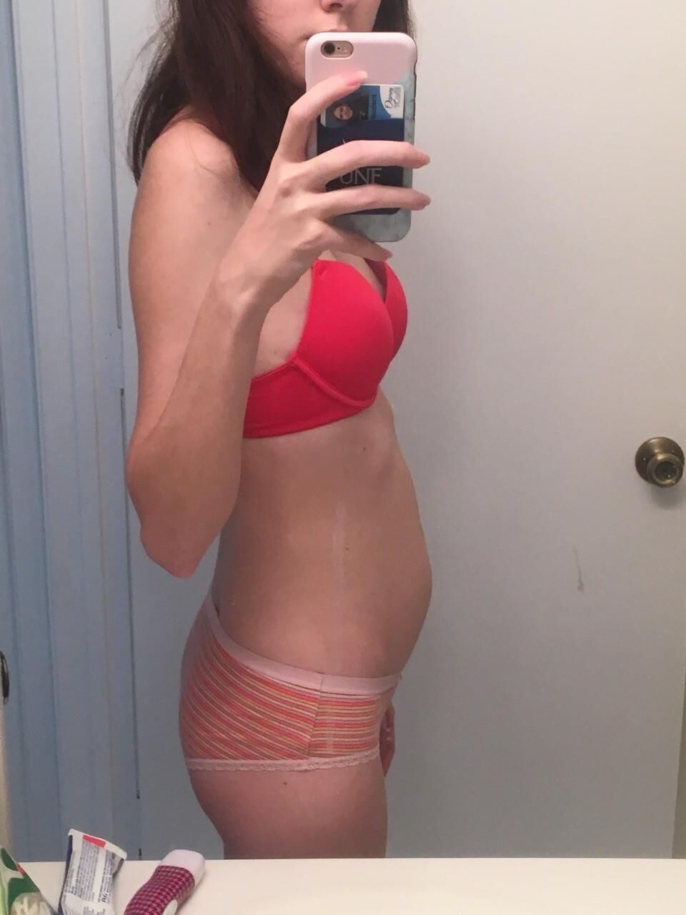 Pregnant belly