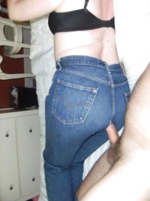 Follando a la ex en sus jeans levis