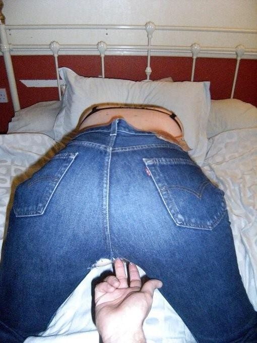 Follando a la ex en sus jeans levis