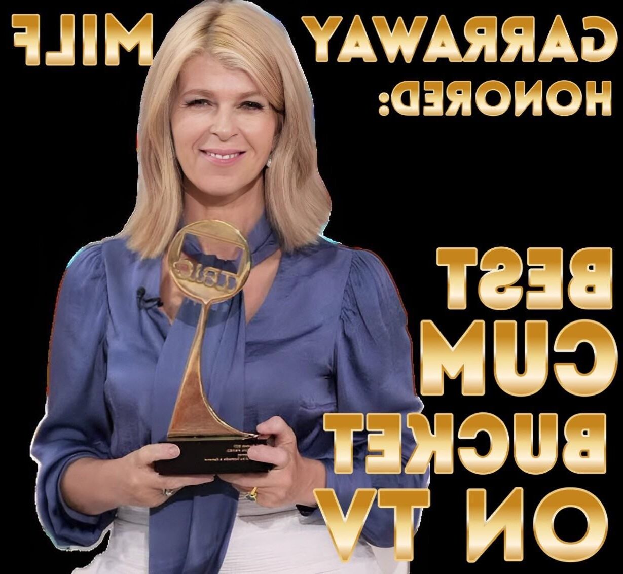 GMB милфа-шлюшка с сиськами Kate Garraway