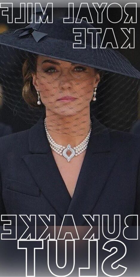 Royal Milf Puta Kate Middleton adora Bukakkes