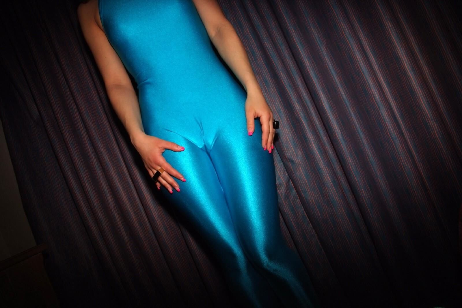 Kinky Zee Blue Catsuit