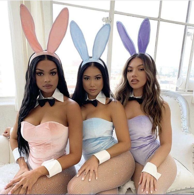 Pantyhosed Bunnies 