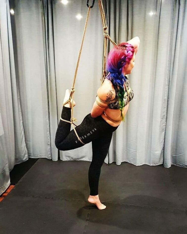 esclavitud de pies shibari