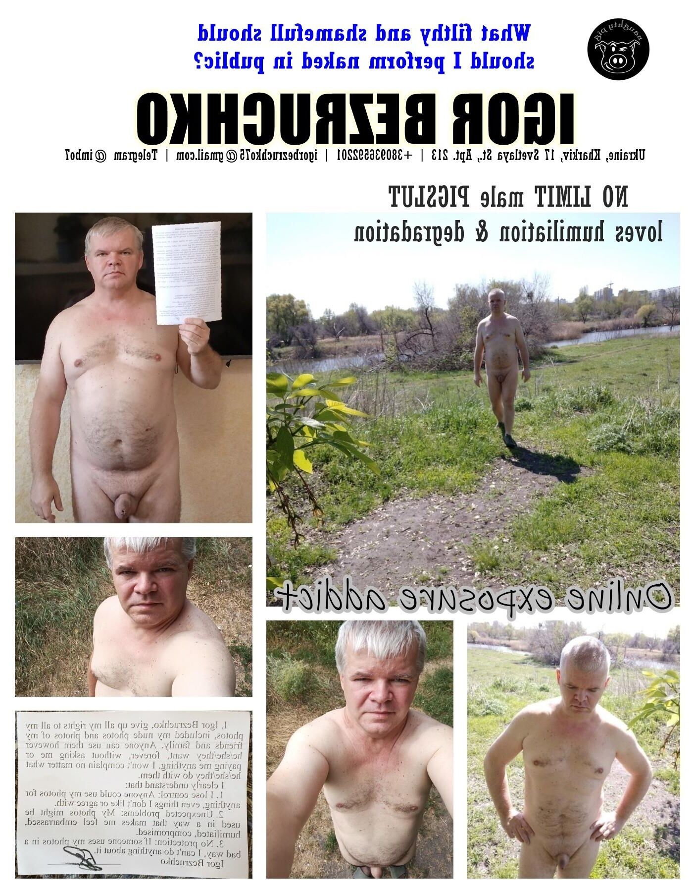 Male Webslut Igor Exposed