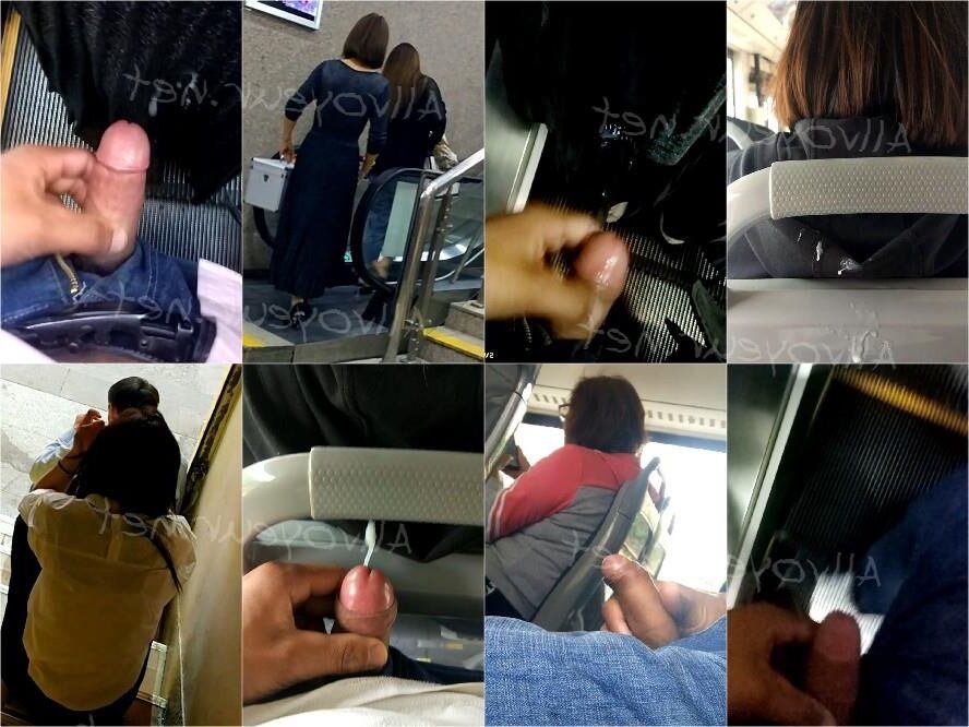 Masturbándose delante de la gente en las calles y autobuses