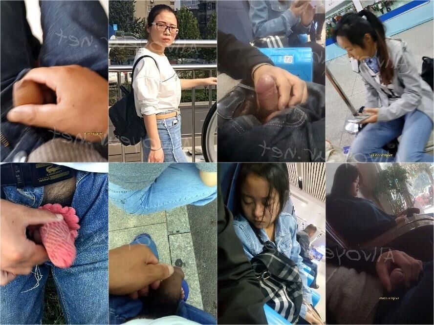 Masturbándose delante de la gente en las calles y autobuses