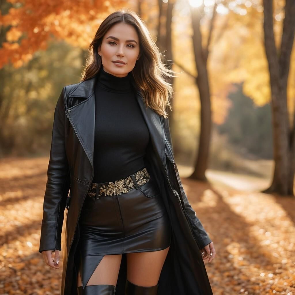 A.I. Leatherbabe en otoño