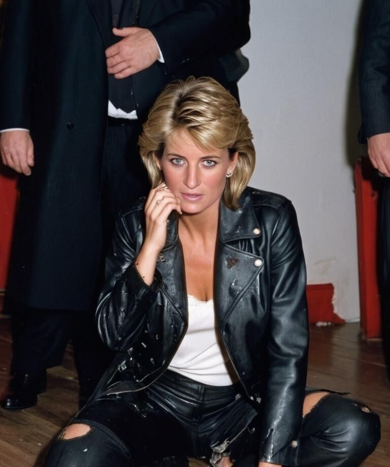 A.I. Diana ist immer noch in Leder.