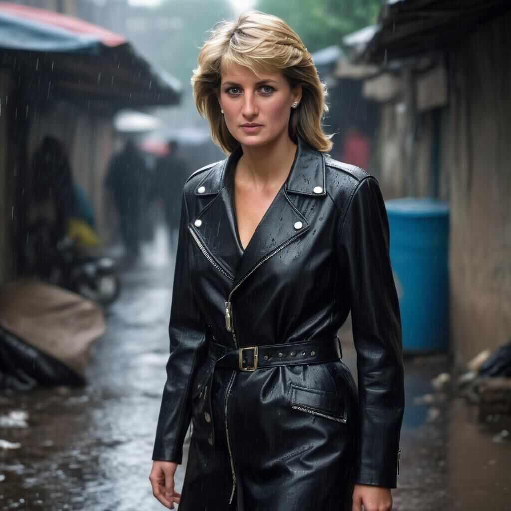 A.I. Princes Diana Spencer in Leather ist verloren