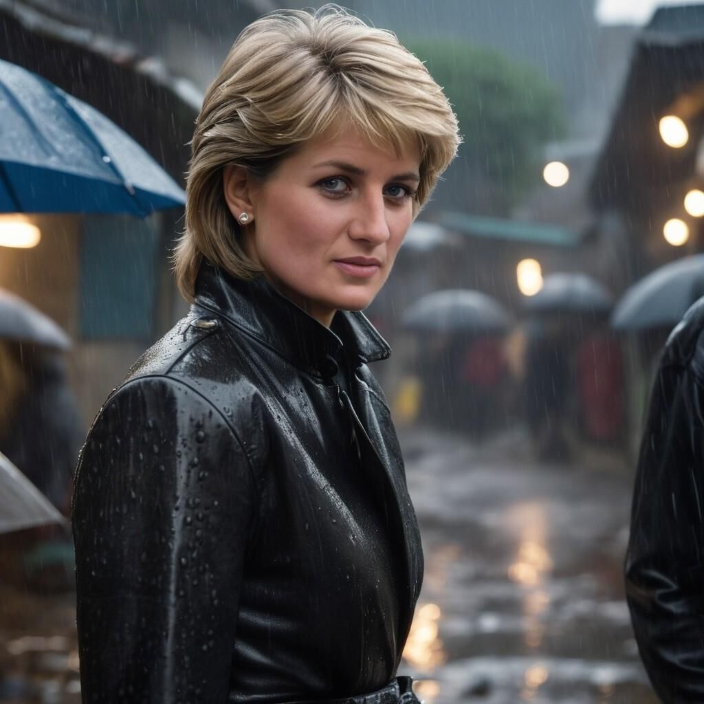 A.I. Princes Diana Spencer in Leather ist verloren