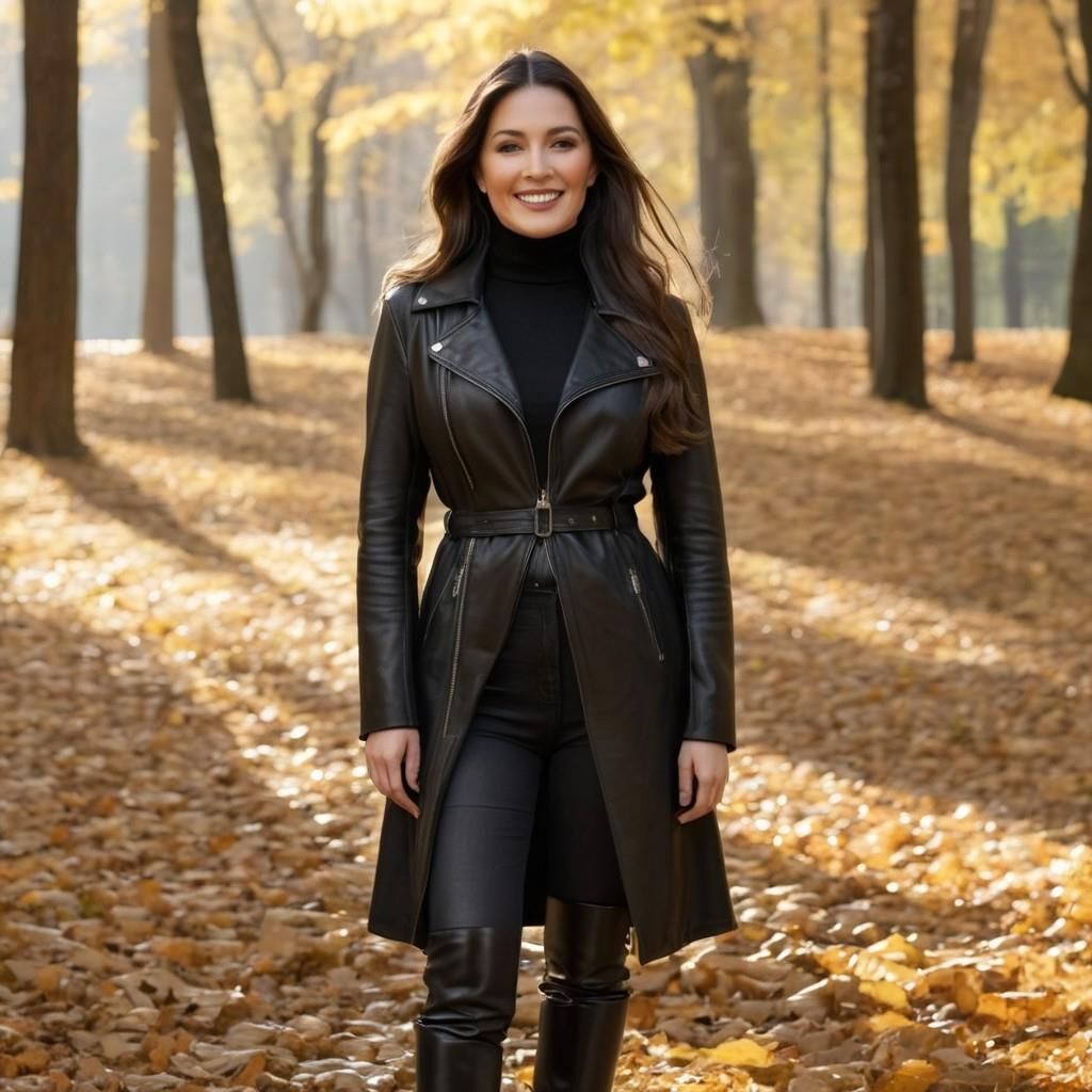 A.I. Leatherbabe en otoño