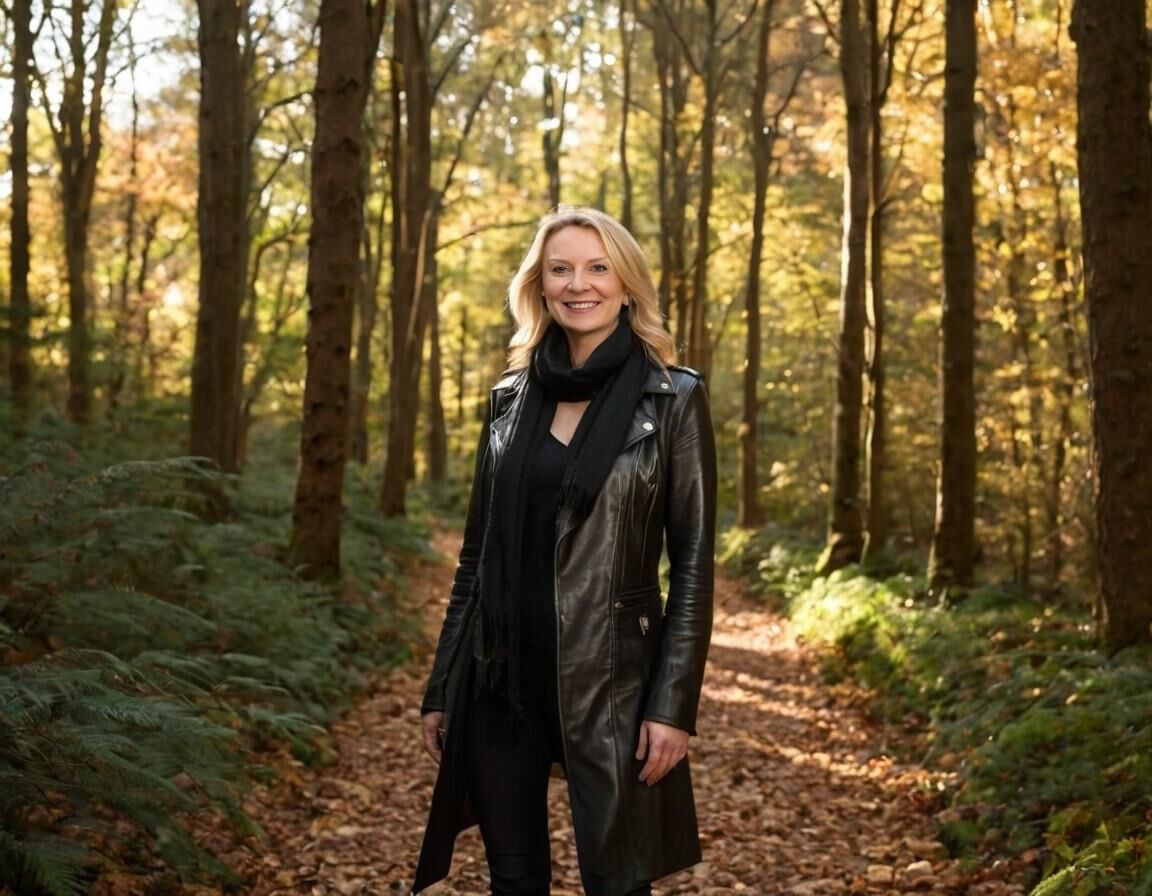 A.I. Liz Truss aus Leder