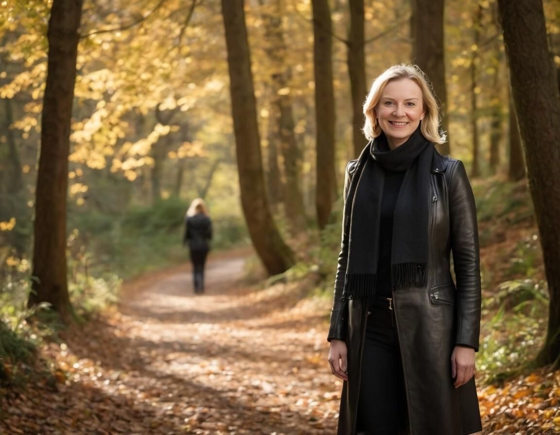 A.I. Liz Truss aus Leder