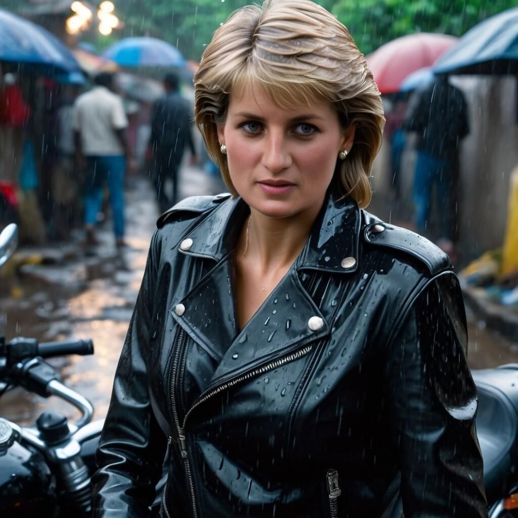 A.I. Princes Diana Spencer in Leather ist verloren