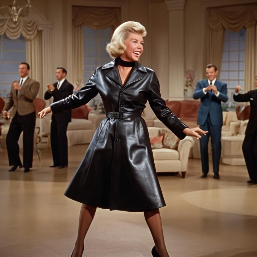 A.I. Doris Day en cuir