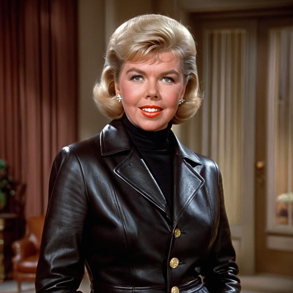 A.I. Doris Day en cuir