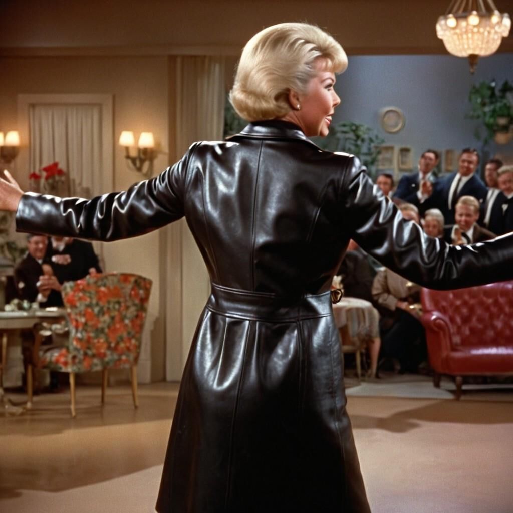 A.I. Doris Day en cuir