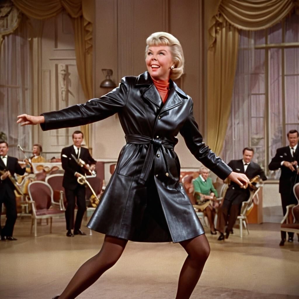 A.I. Doris Day en cuir