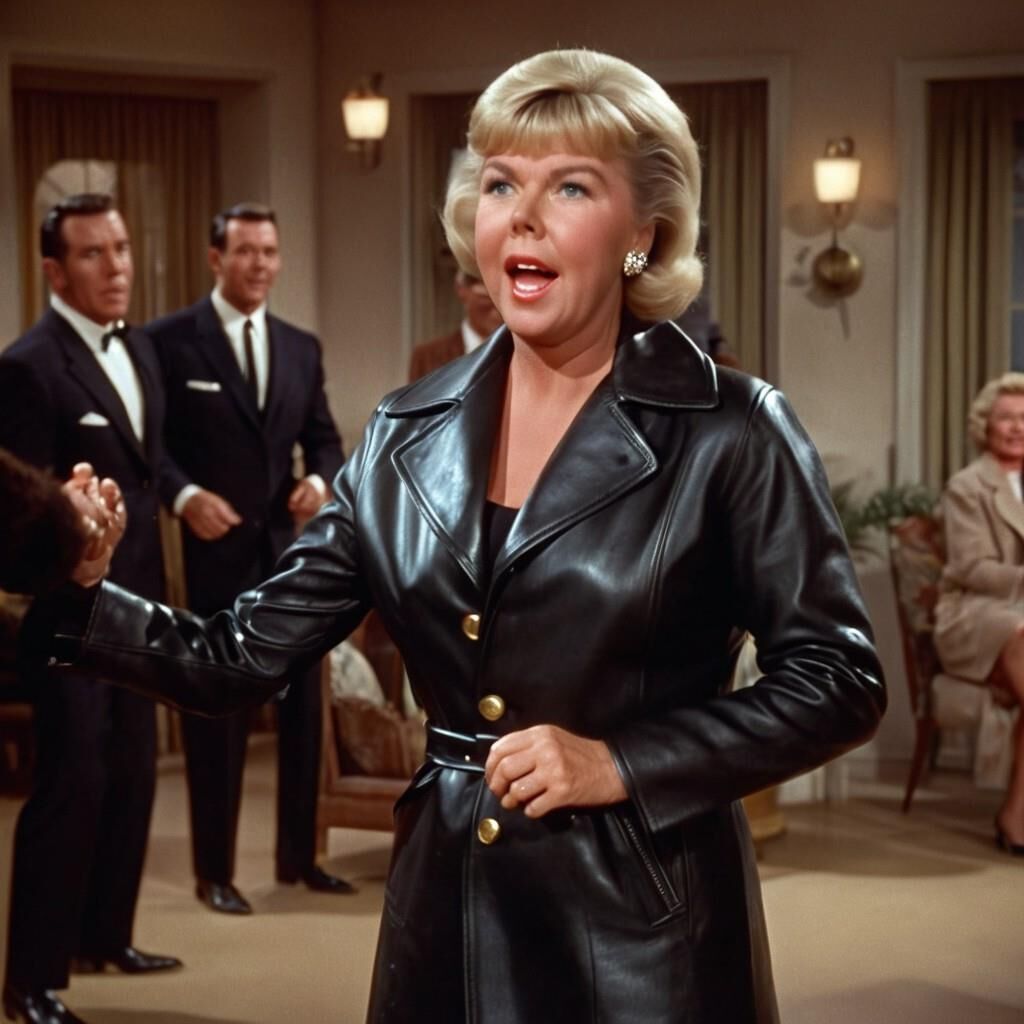 A.I. Doris Day en cuir