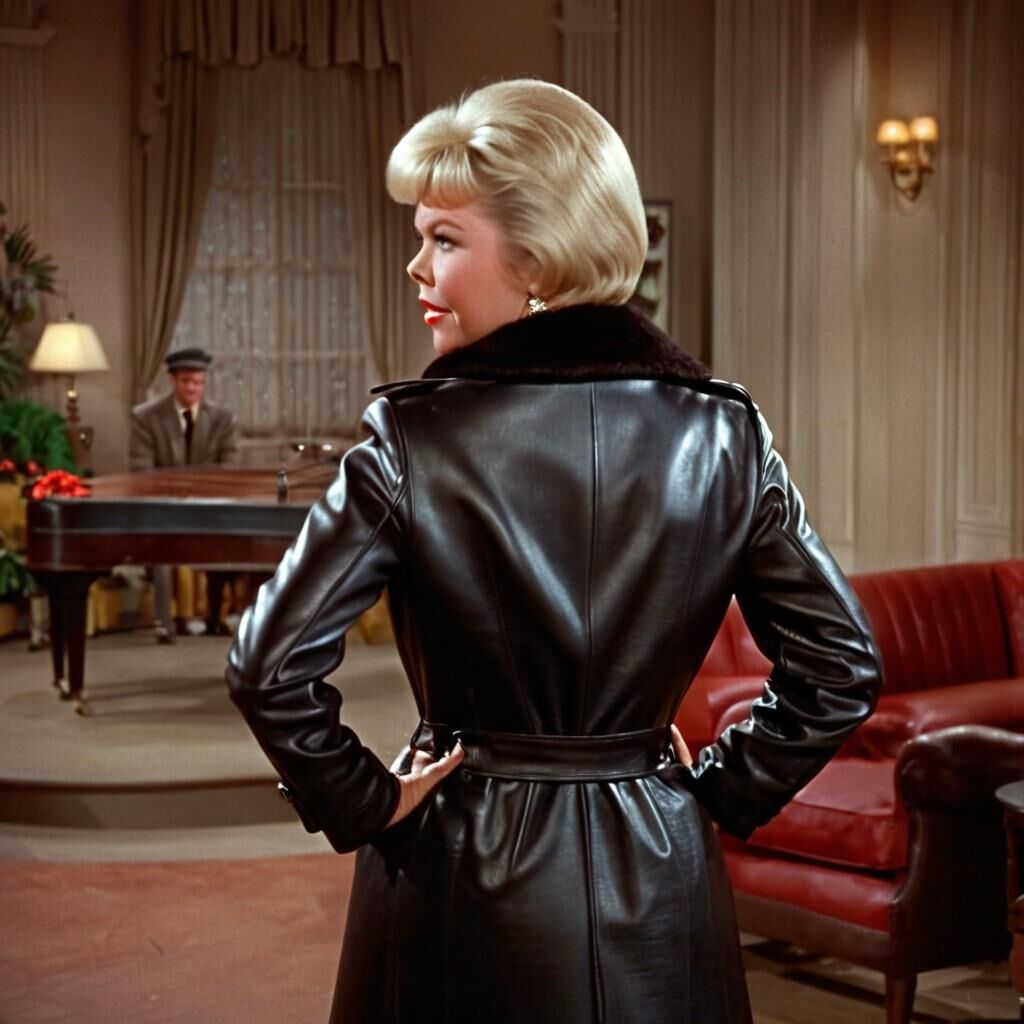 A.I. Doris Day en cuir