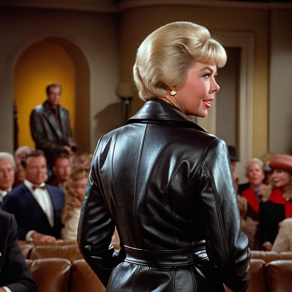 A.I. Doris Day en cuir