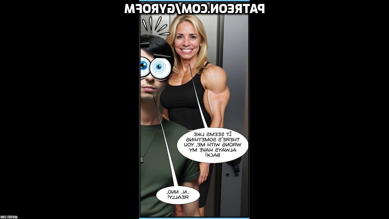 Ai female bodybuilder and motion comic