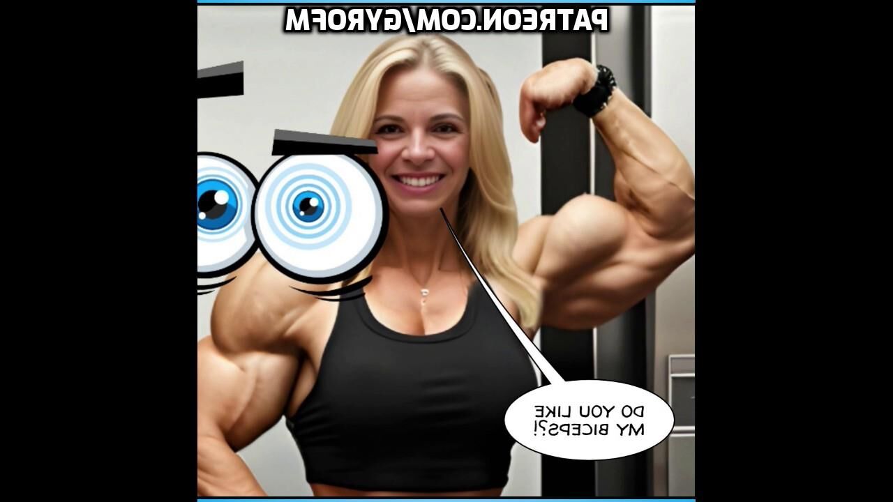 Ai female bodybuilder and motion comic