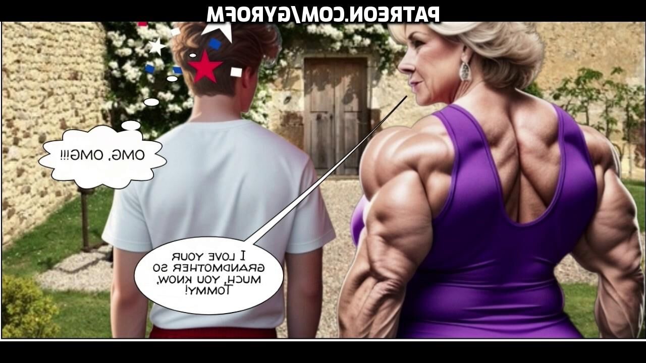 Ai female bodybuilder and motion comic