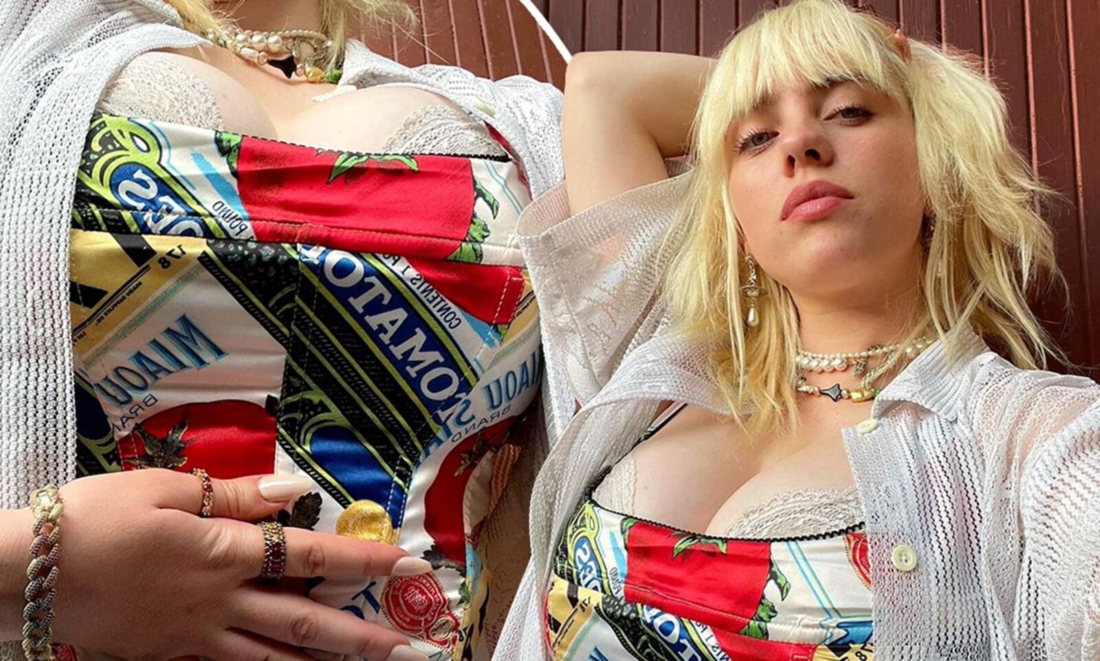 Titcow Billie Eilish, gros seins / gros matériel de branlette