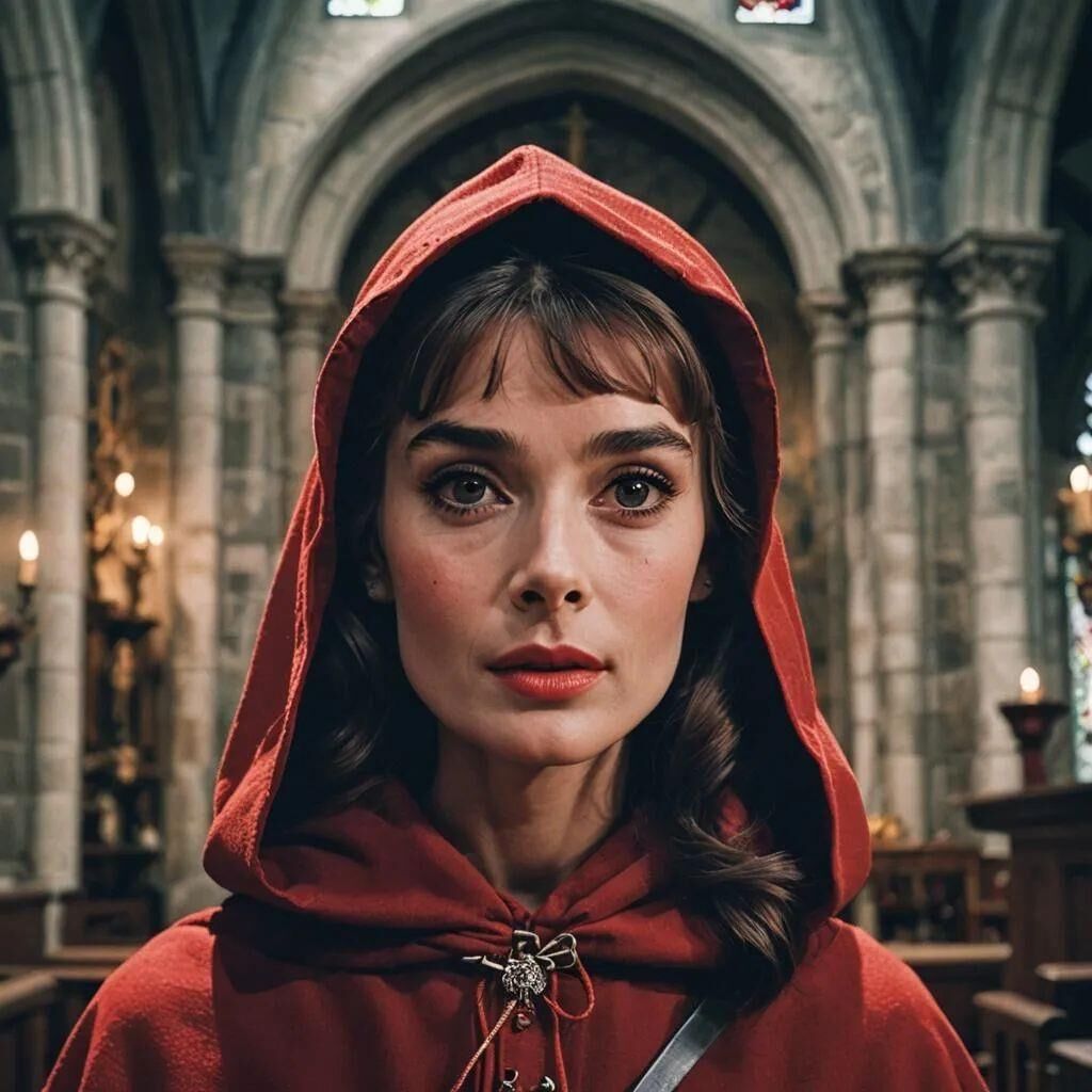 actrices en la iglesia