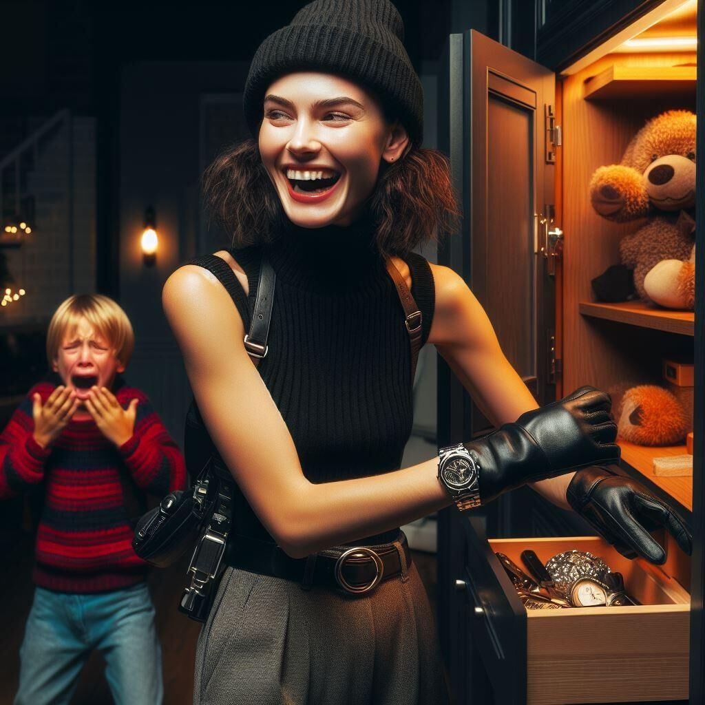 Burglar Daisy Ridley