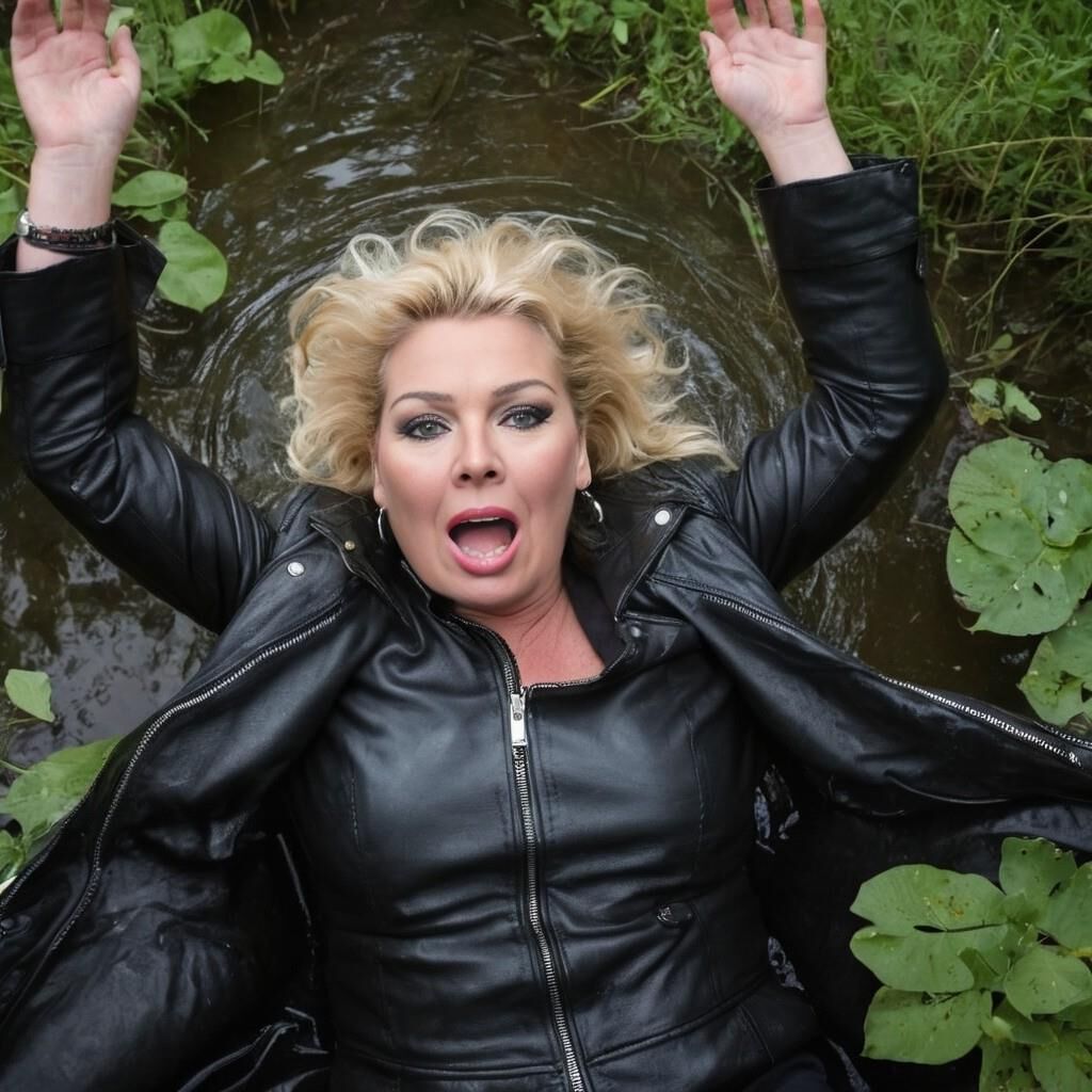 A.I. Kim Wilde en cuir