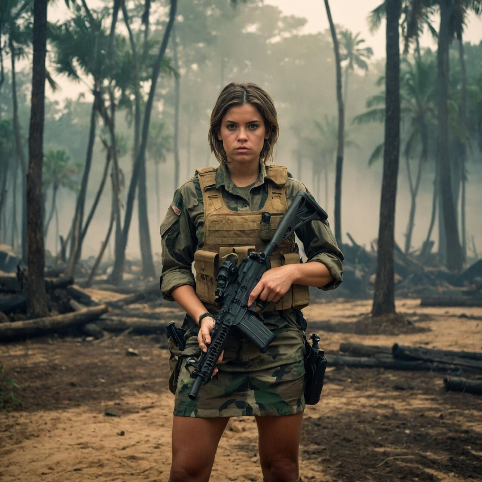 Pelotão Feminino do Exército - Guerra Tropical