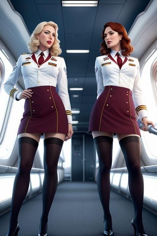 AI lesbian stewardesses