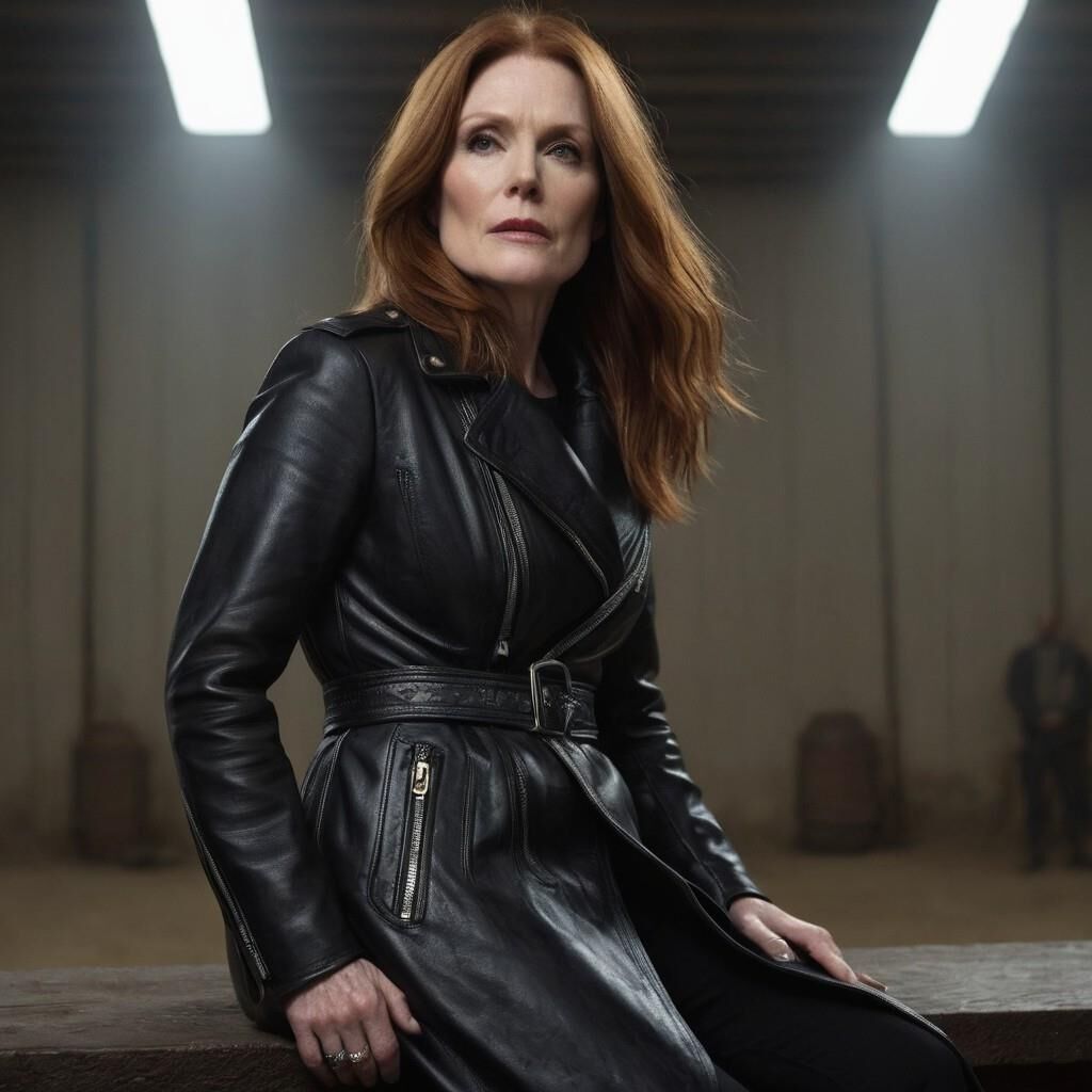 A.I. Julianne Moore dans Cuir