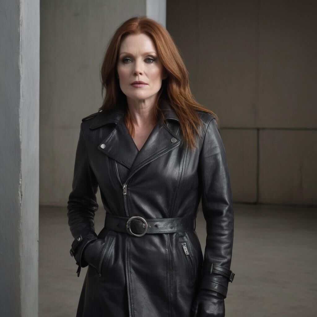 A.I. Julianne Moore dans Cuir