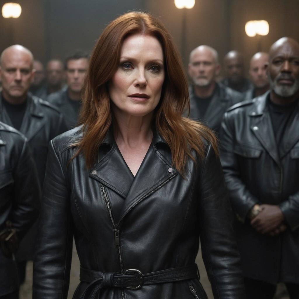 A.I. Julianne Moore dans Cuir