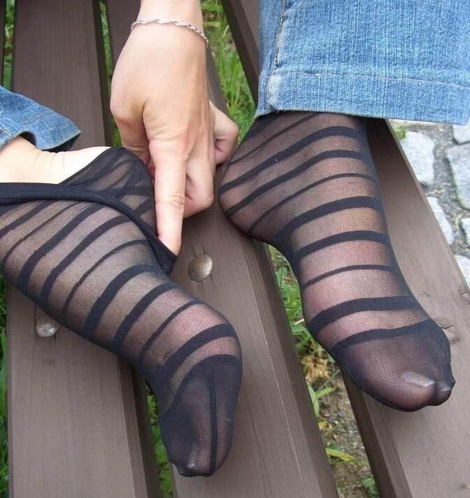 calcetines de nailon