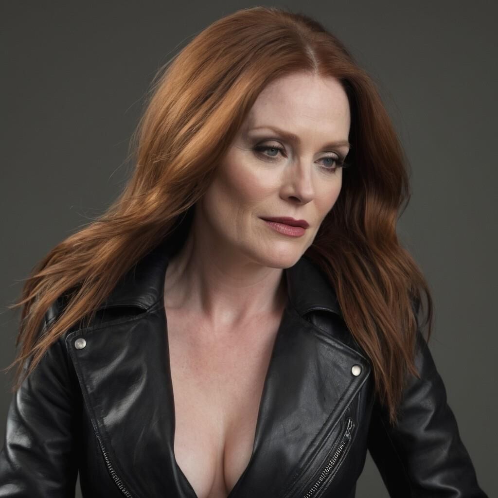 A.I. Julianne Moore dans Cuir